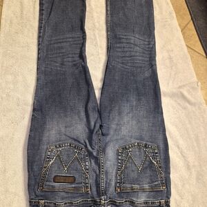 Wrangler Women's Dark Blue Boot Cut Jeans